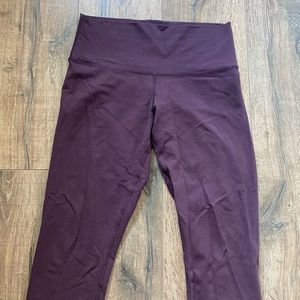 Lululemon wonderunder cropped leggings